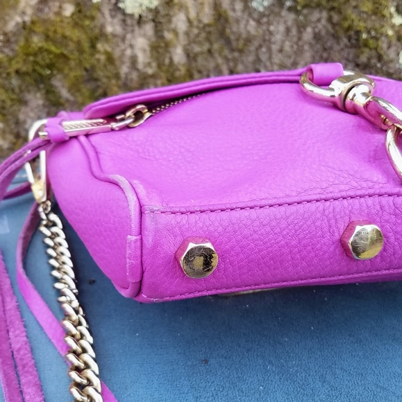Rebecca Minkoff Mini M.A.C. 4-Way Hot Pink Bag - Picture 4 of 8